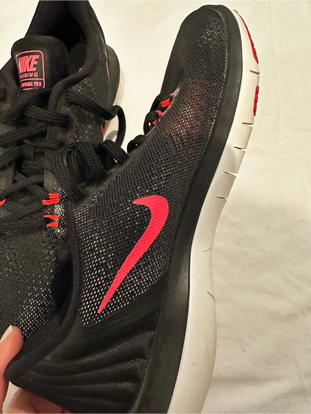NOKE Women’s Black & Pink Training Sneakers — Lightweight Performance - Picture 3 of 6